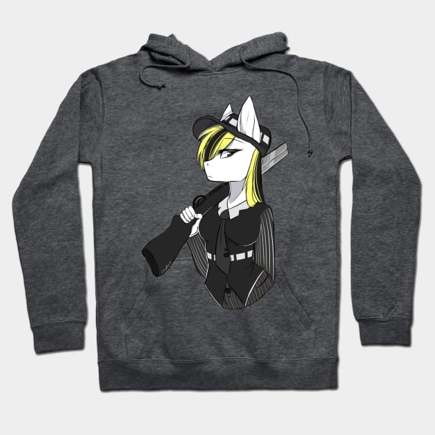 Sargent Cry Hoodie by MissClayPony